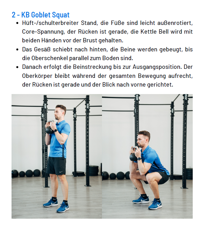 Trainingsplan | UP1.1