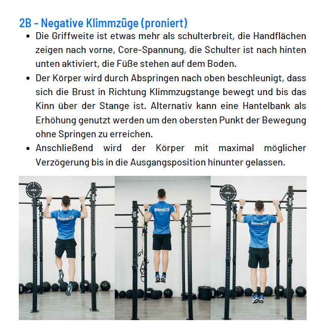 UP-Trainingsprogramm | UP1.0 - UP3.0